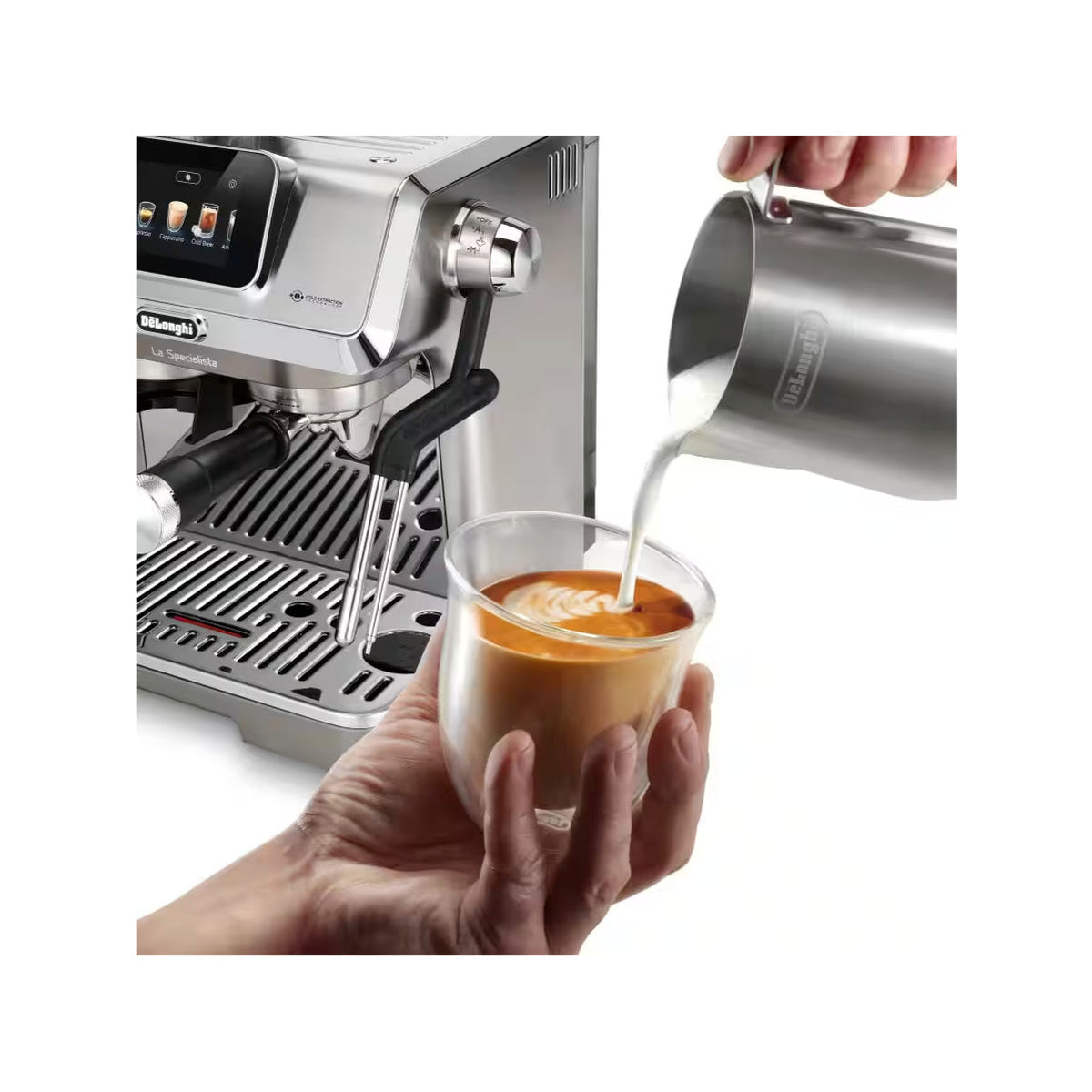 De'Longhi La Specialista Touch Espresso Machine EC9455.M Metal