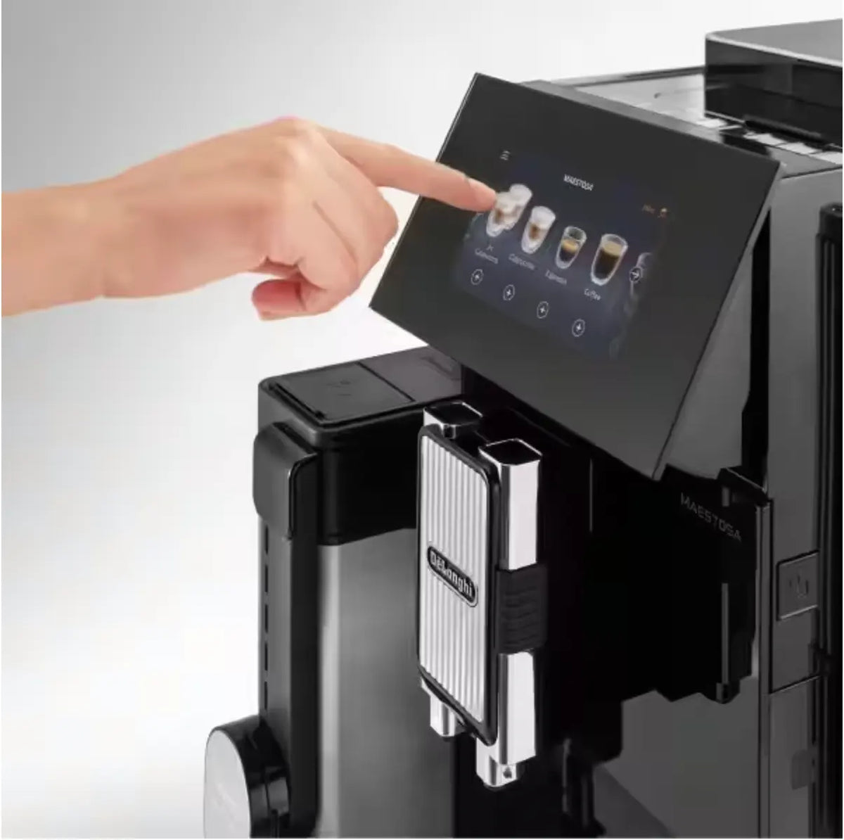 Order De'longhi Maestosa Automatic Coffee Maker EPAM960.75.GLM for LE 172000.00 at Coffee & Cream, All your coffee needs in one place. Shop Coffee, Beans, Ground Coffee, Instant Coffee, Creamers, Coffee Machines, Blenders, Coffee Makers & Espresso Machine