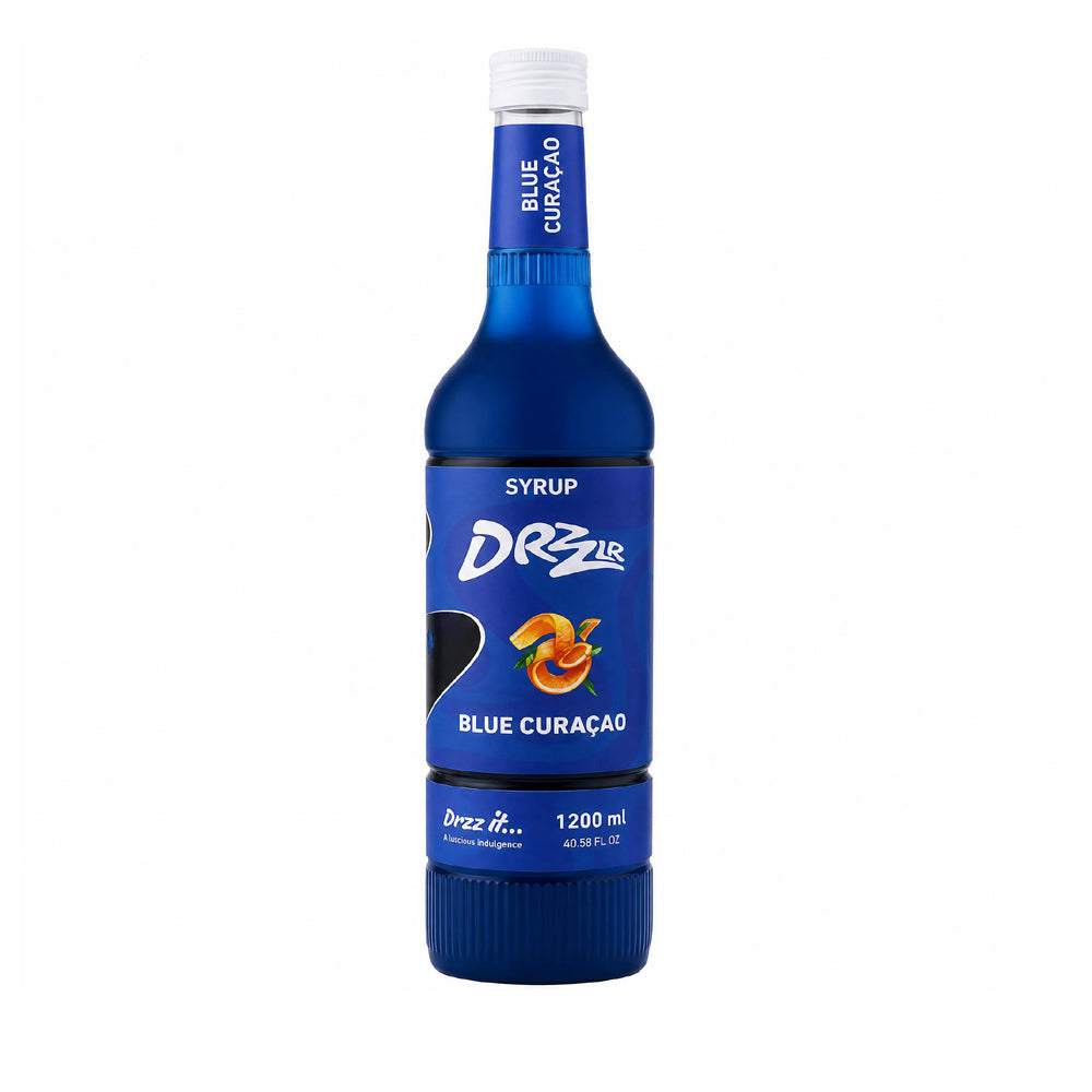 Drzzlr Blue Curacao Syrup 1200ml bottle