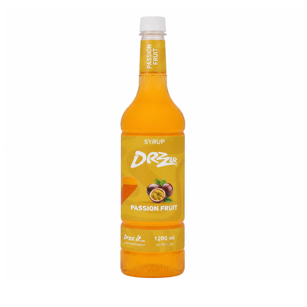 Drzzlr Passion Fruit Syrup 1200ml bottle