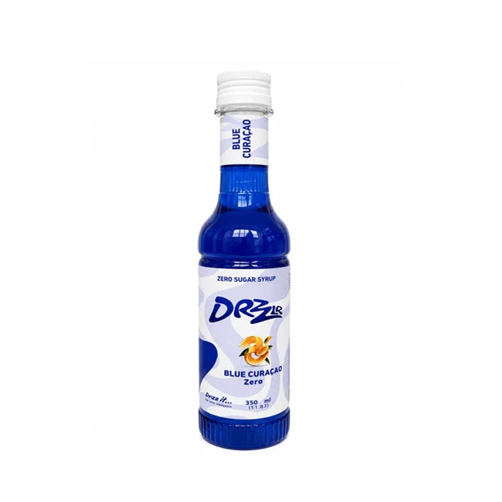 Drzzlr Sugar Free Blue Curacao Syrup 350ml bottle