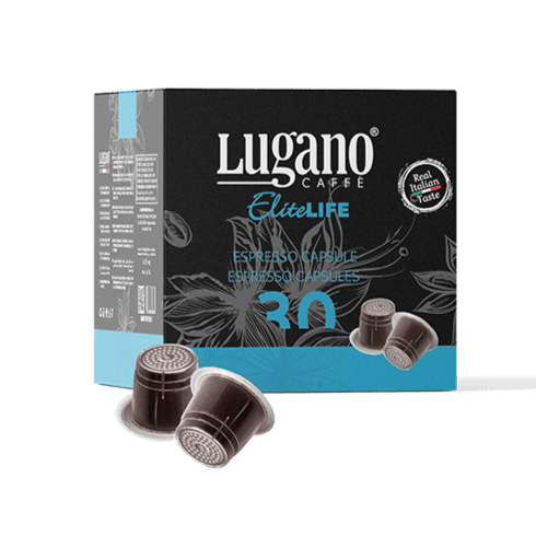 Lugano Caffé - Elite Life Compatible by Nespresso - 30 capsules