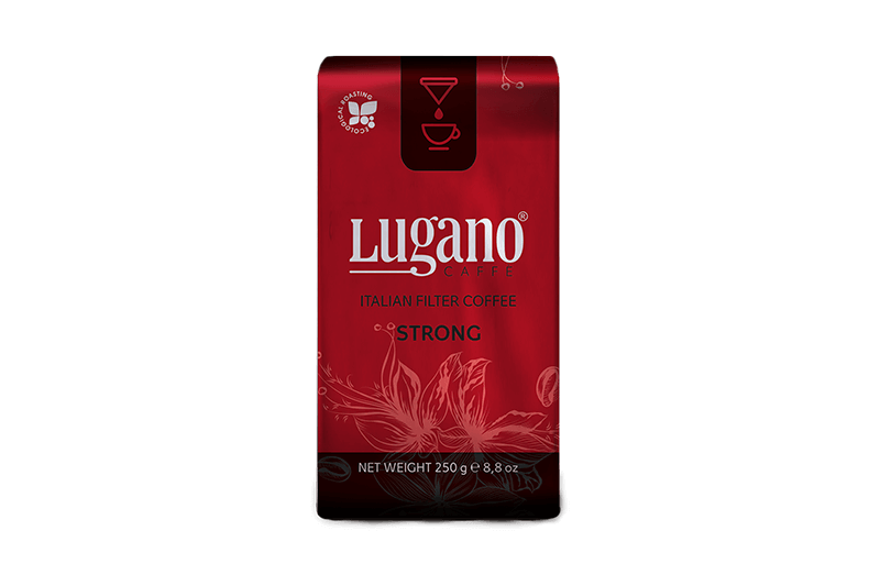 Lugano Caffé - Strong Filter\American Ground Coffee - 250g