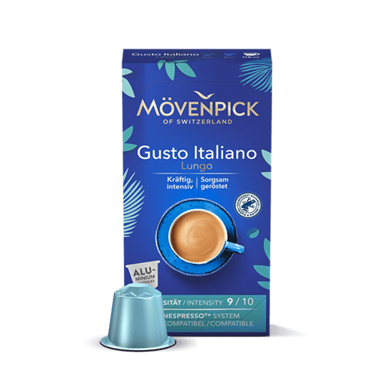Movenpick - Gusto Italiano Lungo Compatible by Nespresso -10 Capsule