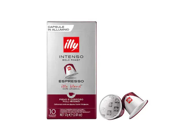 Illy - Intenso Espresso Compatible by Nespresso -10 capsules at Coffee & Cream Egypt