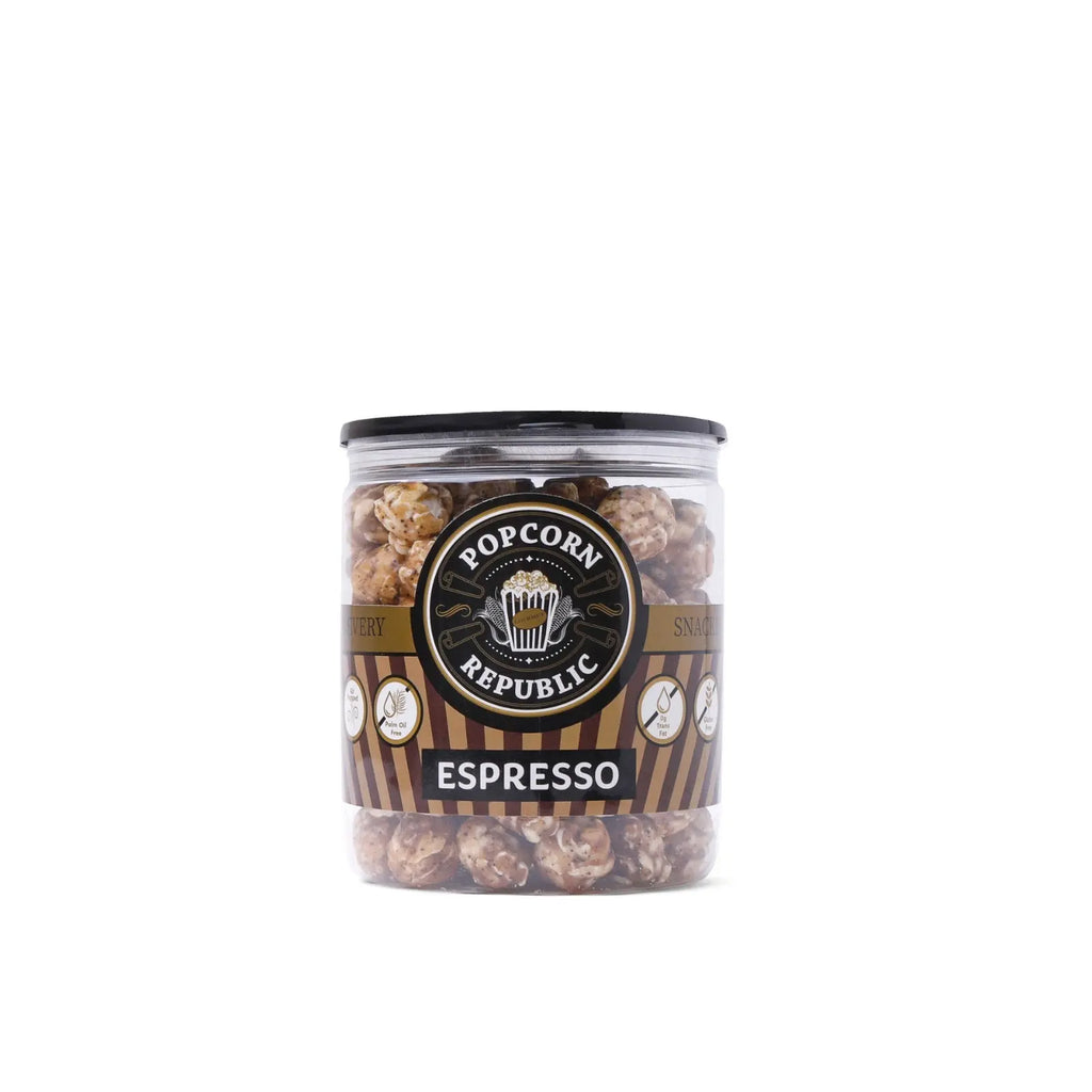 Popcorn Republic - Air-Popped Espresso - 100g Olis