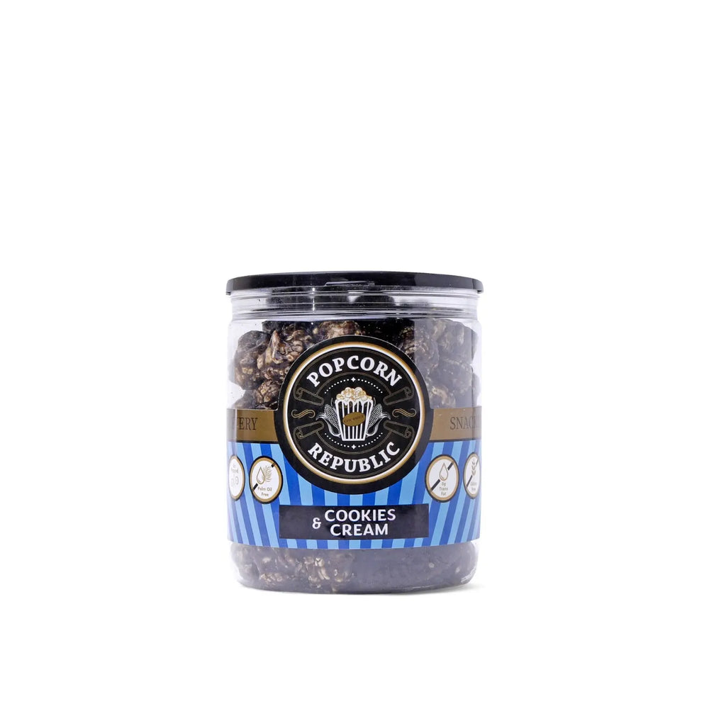 Popcorn Republic - Air-Popped Cookies & Cream - 100g Olis
