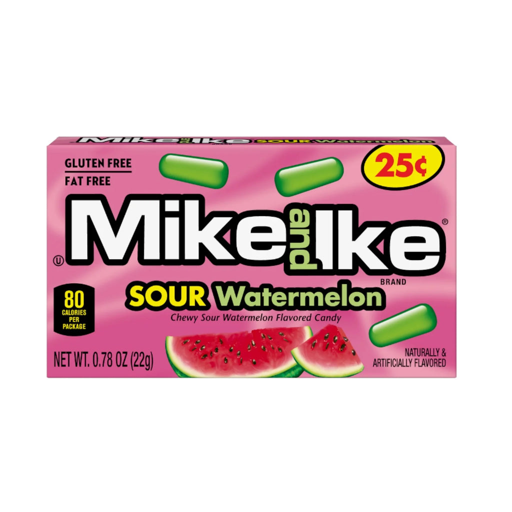 Mike and Ike - Sour Watermelon - 22g