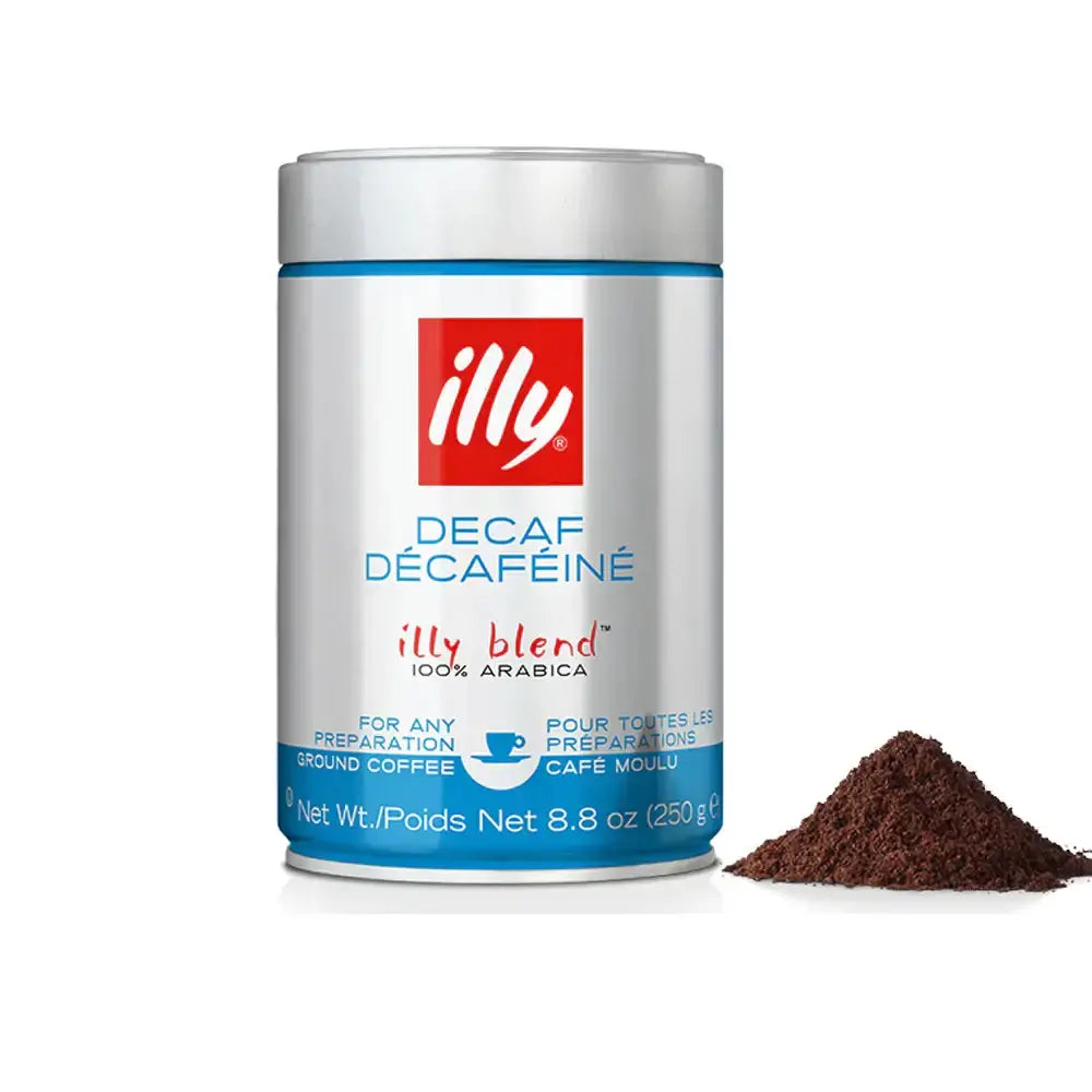Illy - Decaffeinato Ground Espresso Coffee - 250g at Coffee & Cream Egypt