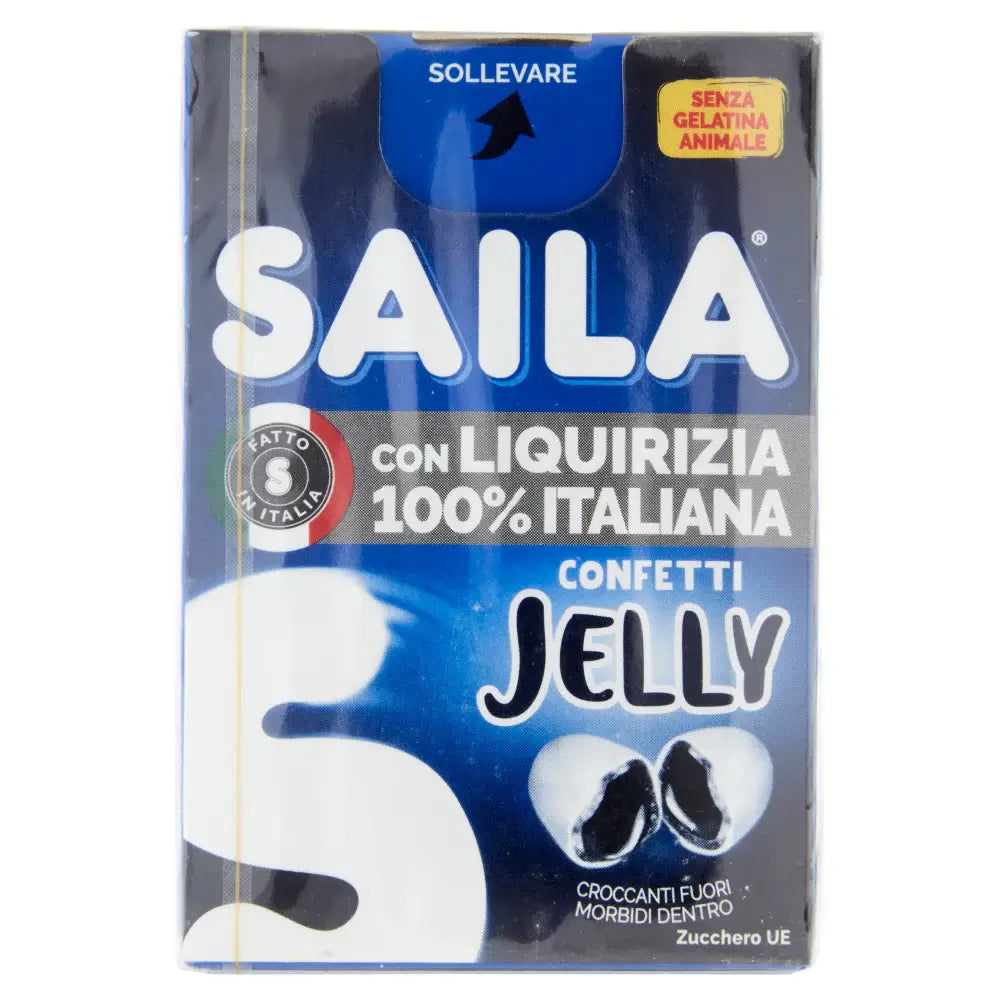 Saila - Con Liquirizia 100% Italiana Confetti - Liquorice Candies 2*40g