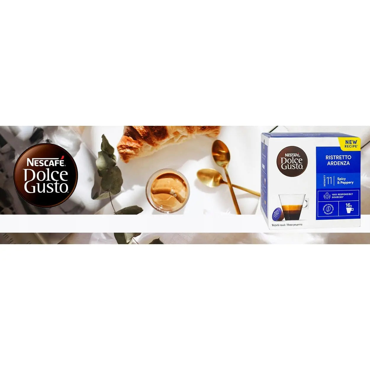 Order Nescafé - Dolce Gusto Ristretto Ardenza - 16 Capsules for LE 395.00 at Coffee & Cream, All your coffee needs in one place. Shop Coffee, Beans, Ground Coffee, Instant Coffee, Creamers, Coffee Machines, Blenders, and more. 50+ Brands Monin, Lavazza, S