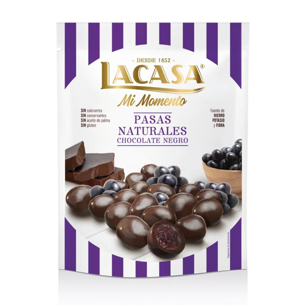 Lacasa - Dark Chocolate Coated Raisins - 150g