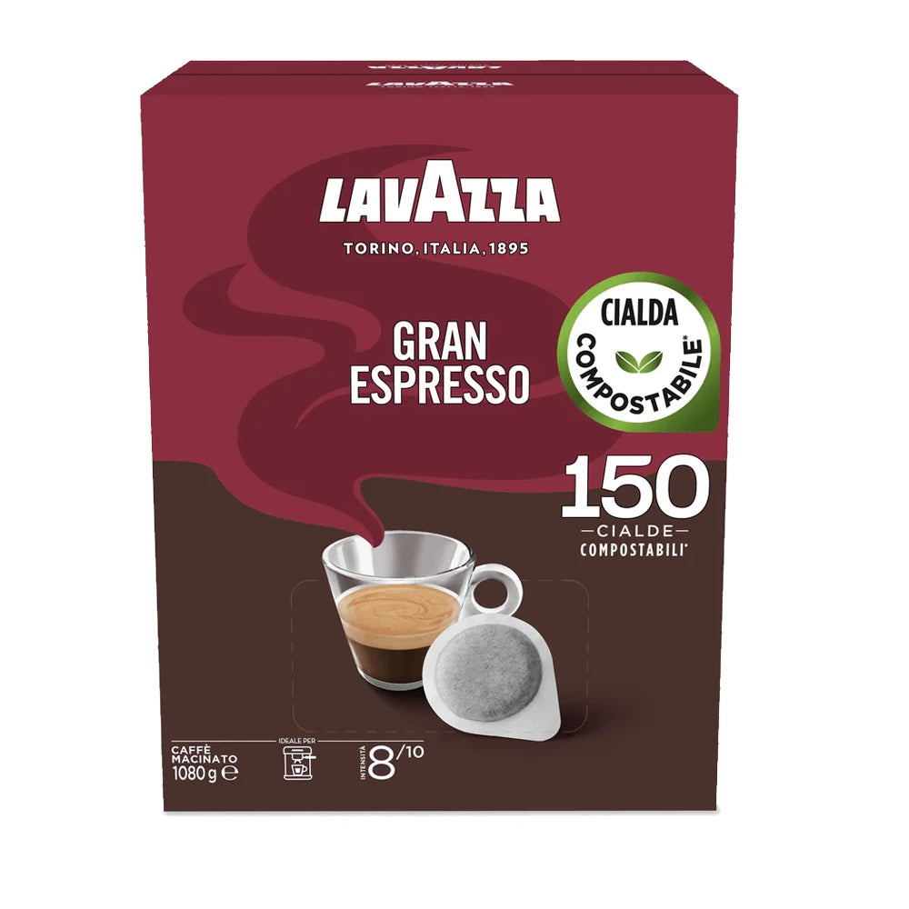 Lavazza Gran Espresso E.S.E. Pods 150 x 7.2g