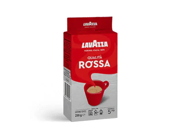 Lavazza Qualità Rossa Ground Coffee - 250g at Coffee & Cream Egypt