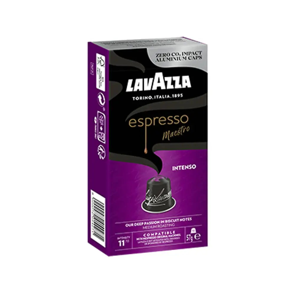 Lavazza - Espresso Maestro Intenso Compatible by Nespresso -10 Capsule