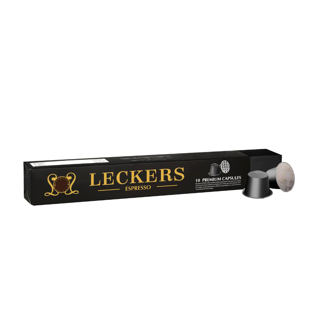 Leckers - Forte Dark Roast Compatible by Nespresso -10 capsules