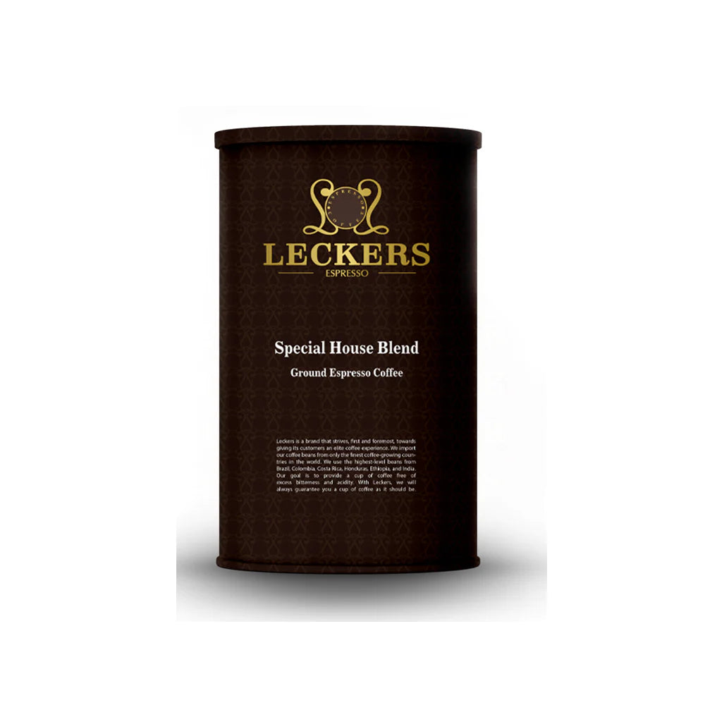Leckers - Special House Blend Ground Espresso Coffee - 250g