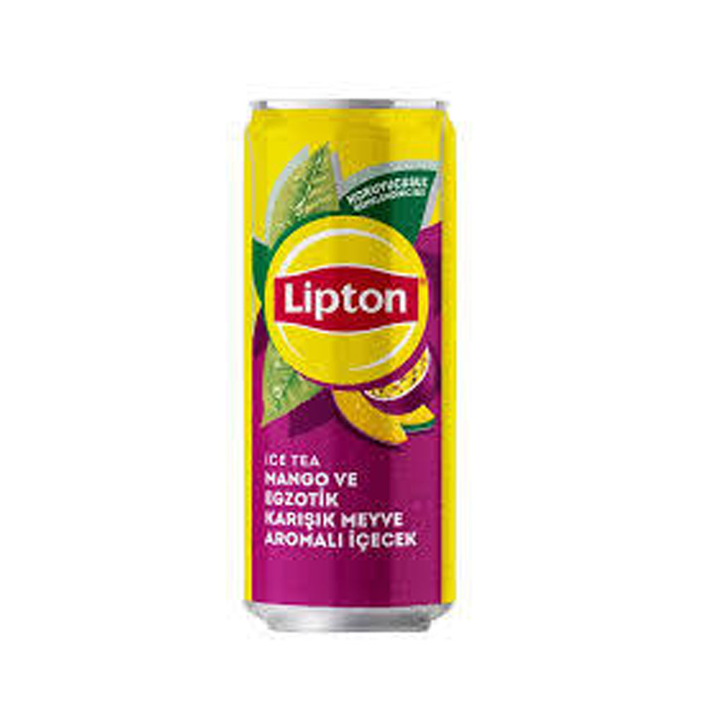 Lipton Ice Tea Tropical Mango & Passion Fruit 330ml product packshot