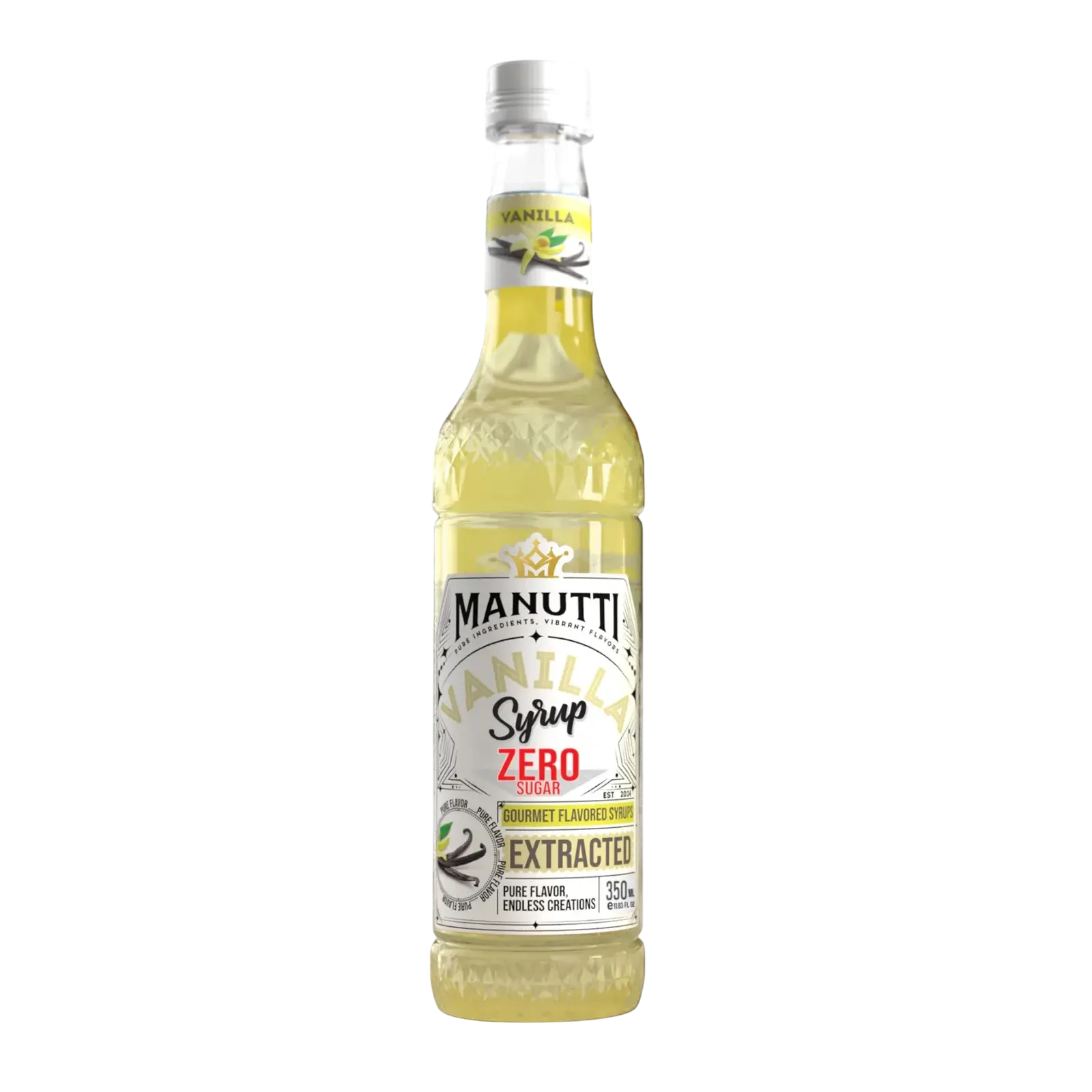 Order Manutti Vanilla Zero Sugar Syrup - 350 ml for LE 125.00 at Coffee & Cream, All your coffee needs in one place. Shop Coffee, Beans, Ground Coffee, Instant Coffee, Creamers, Coffee Machines, Blenders, and more. 50+ Brands Monin, Lavazza, Starbucks, Ne