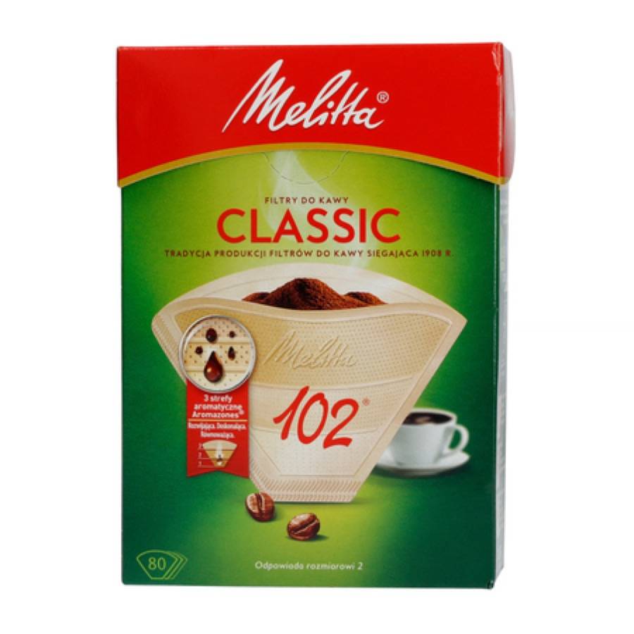 Melitta - Original Coffee Filters - ( Pack 102) - 80 Filters