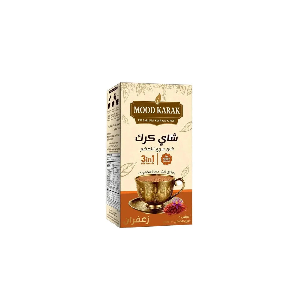 Mood Karak Saffron Karak Tea - 8 Sachets at Coffee & Cream Egypt
