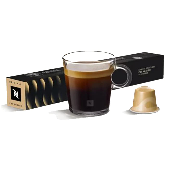 Nespresso - Barista Creations Caramello Flavoured - 10 Capsules best before 31\5\2024