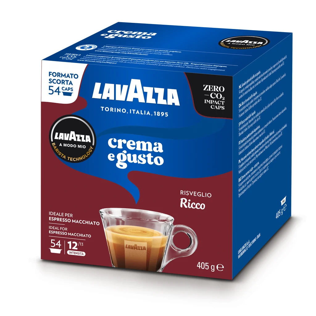 Lavazza A Modo Mio Crema e Gusto Ricco Capsules - 54 Caps