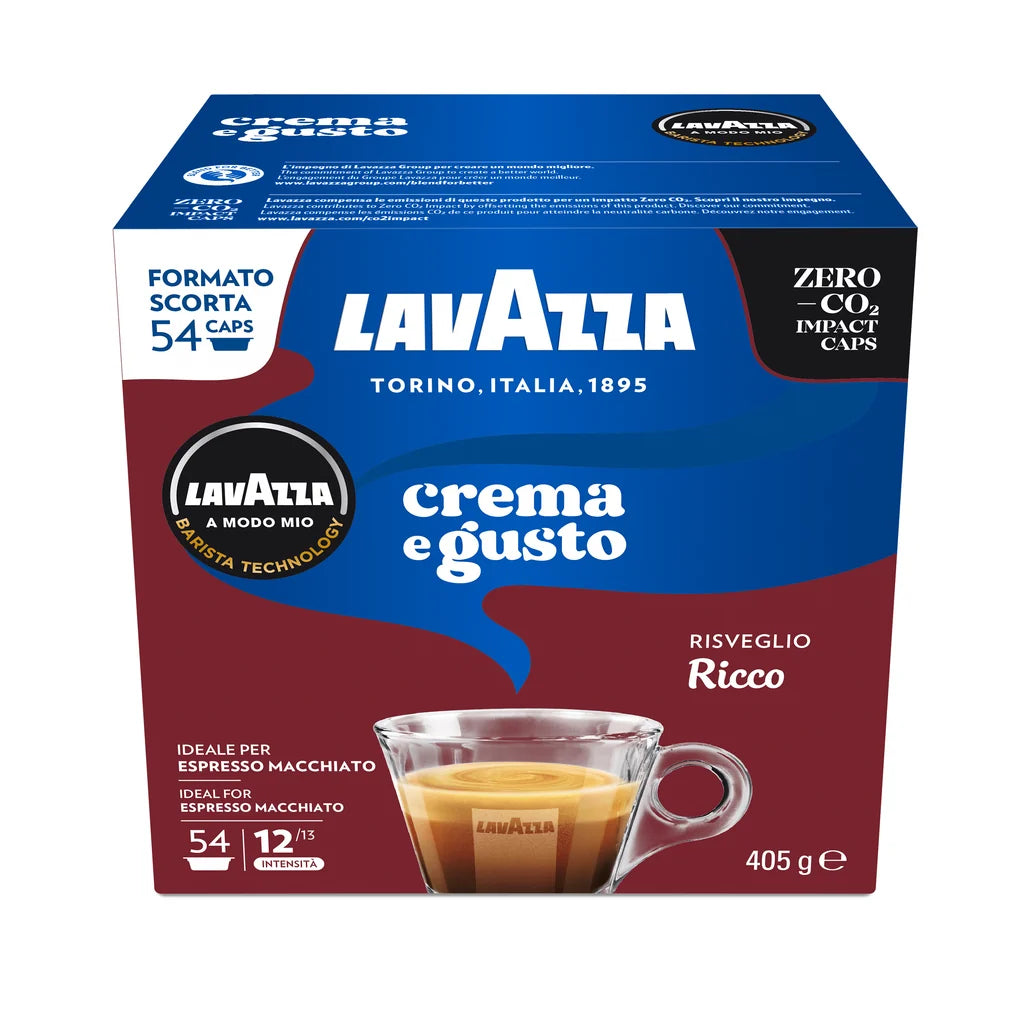 Lavazza A Modo Mio Crema e Gusto Ricco Capsules - 54 Caps