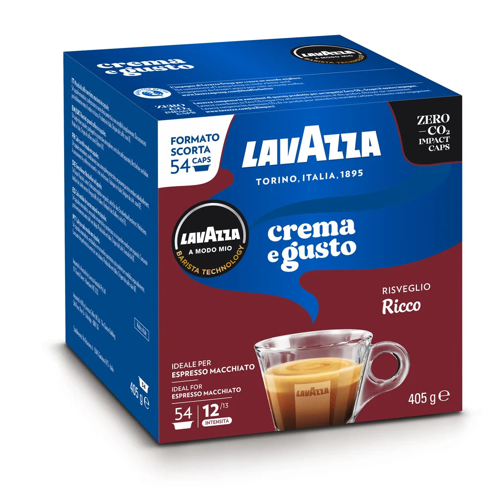 Lavazza A Modo Mio Crema e Gusto Ricco Capsules - 54 Caps