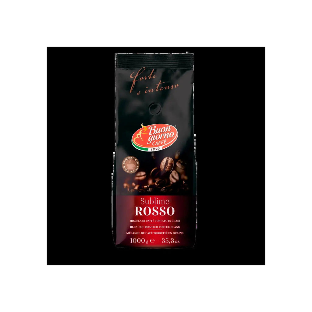 Buongiorno Caffè - Sublime Rosso Coffee Beans - 1kg at Coffee & Cream Egypt