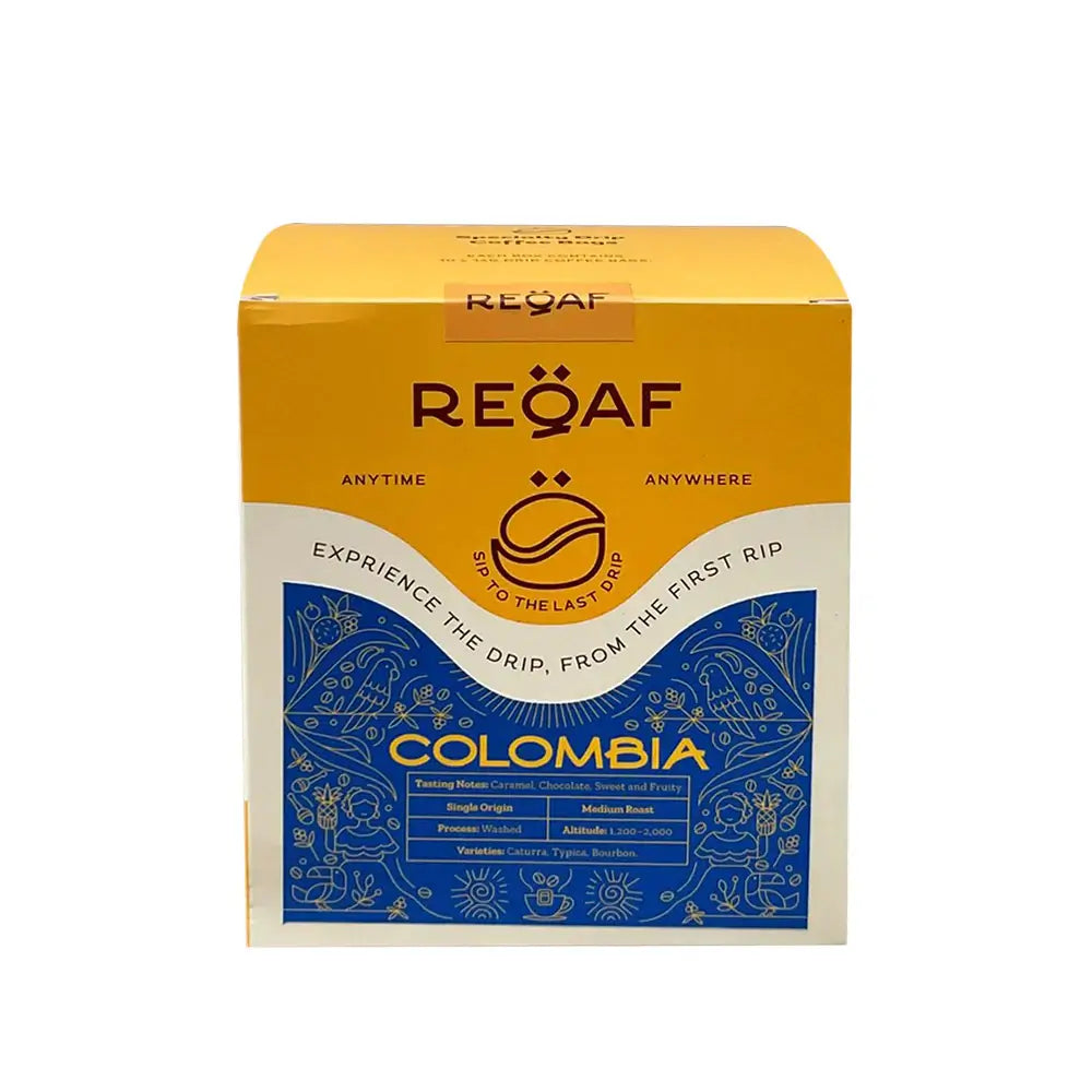 ReQaf - Drip Coffee Bags - Colombia - 10 bags