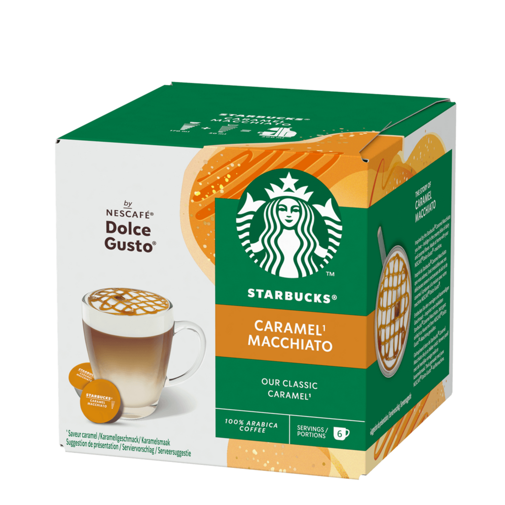 Starbucks - Caramel Macchiato Dolce Gusto Pods - 12 Capsules