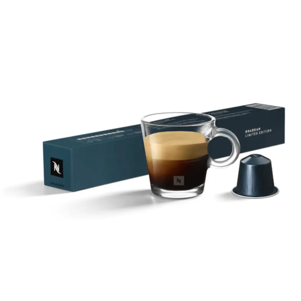 Nespresso Dharkan - Limited Edition Original Espresso Capsules - Intensity 11 - 10 Capsules at Coffee & Cream Egypt