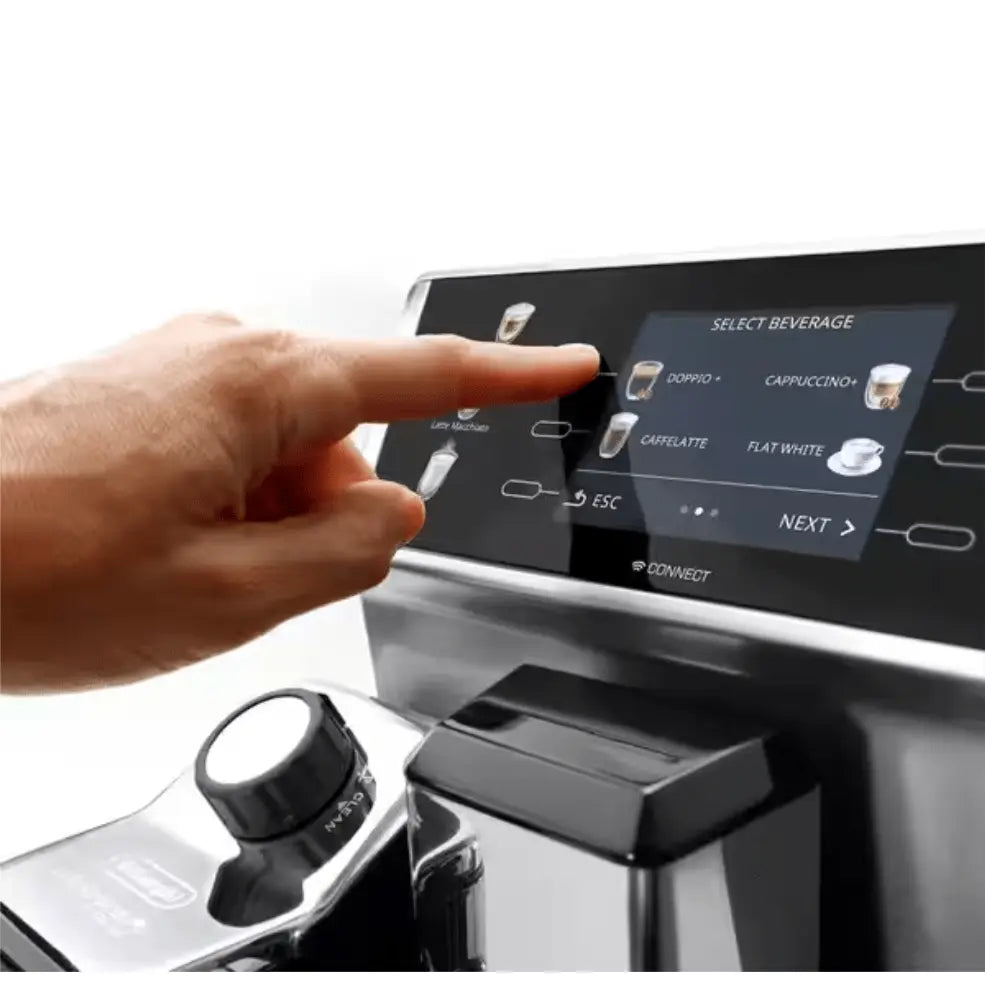Order De'longhi PrimaDonna Elite Experience Automatic coffee makers ECAM650.85.MS for LE 114990.00 at Coffee & Cream, All your coffee needs in one place. Shop Coffee, Beans, Ground Coffee, Instant Coffee, Creamers, Coffee Machines, Blenders, Coffee Makers