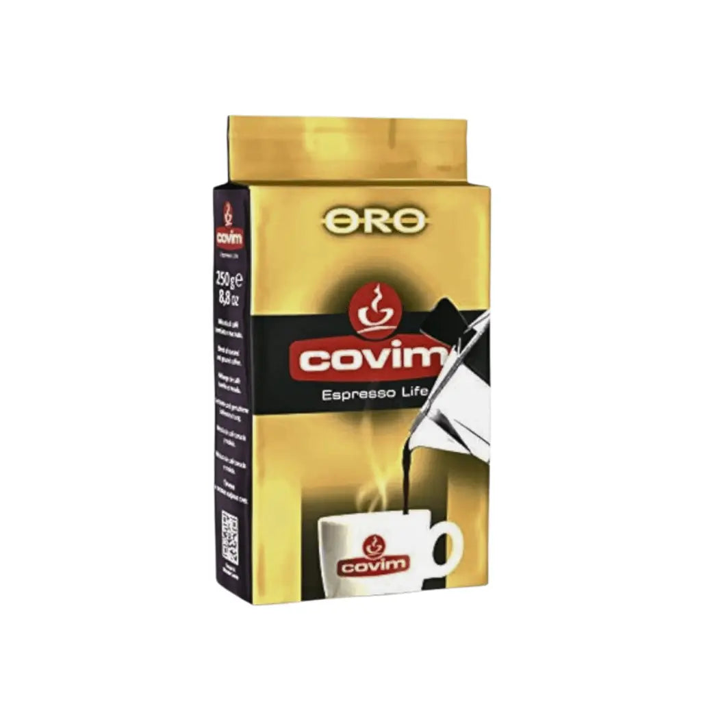 Covim Espresso ORO Ground Coffee - 250g at Coffee & Cream Egypt