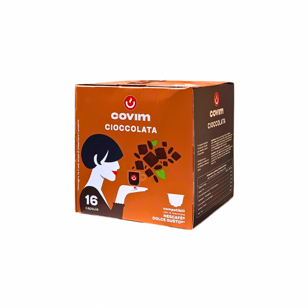 COVIM - Cioccolata Dolce Gusto Pods - 16 Pods