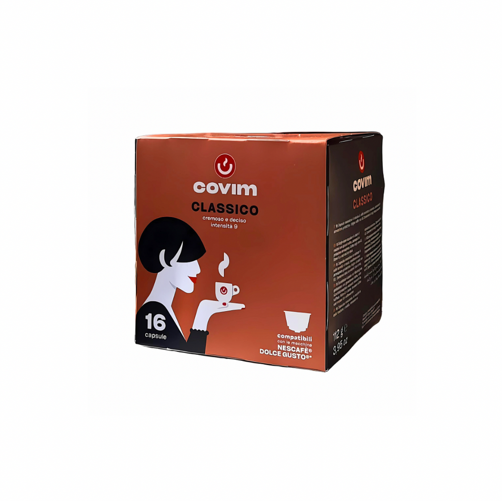 COVIM - Classico Dolce Gusto Pods - 16 Pods