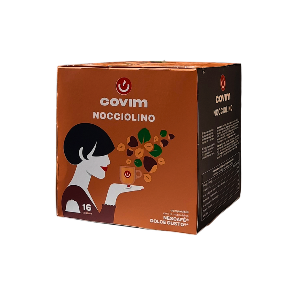 COVIM - Nocciolino Dolce Gusto Pods - 16 Pods