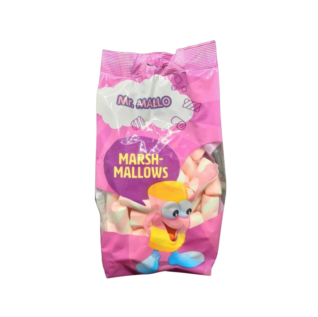 Mr. Mallo Marshmallow Tubes P&W - 500g