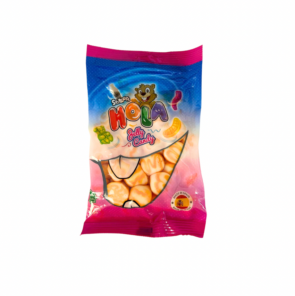 Hola Jelly Candy - Peach Twist - 250g