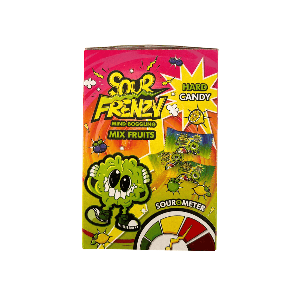 Sour Frenzy - Hard candies - Mix Fruits - 110 pcs