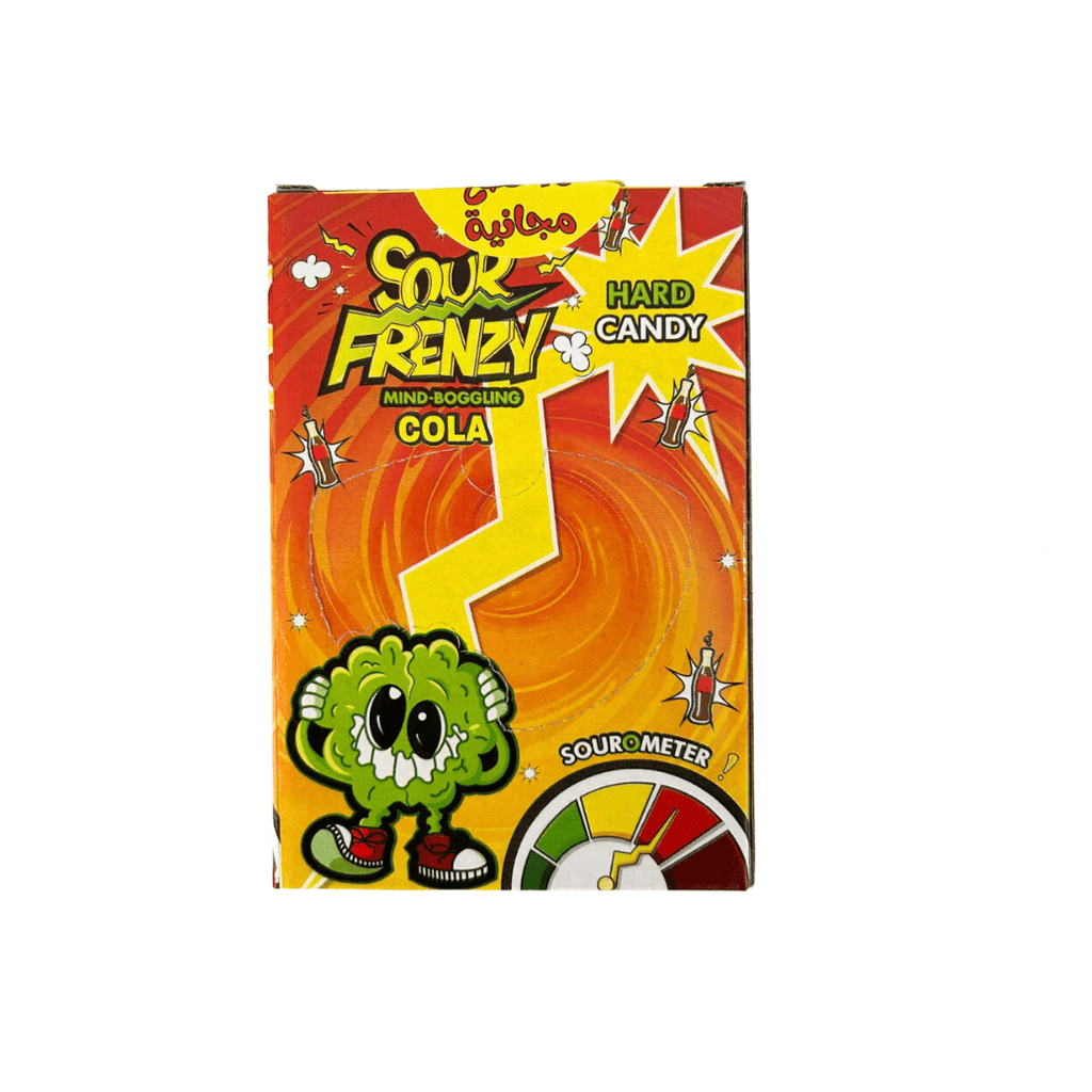 Sour Frenzy - Hard candies - Cola - 110 pcs