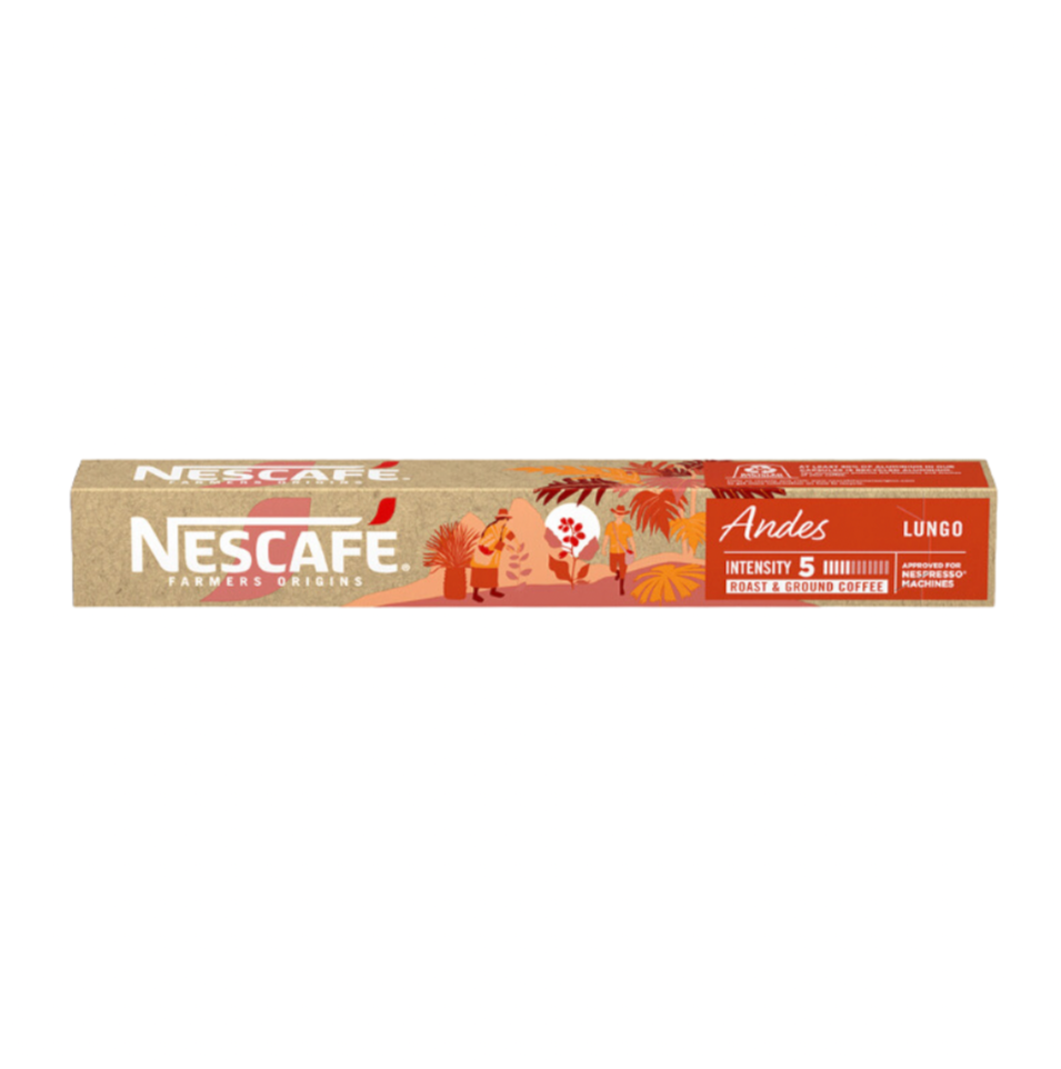 Nescafe Farmers Origins - Andes #5 Compatible by Nespresso -10 capsules