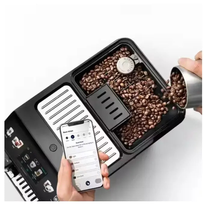 Order De’longhi Eletta Explore Bean To Cup Espresso Machine - ECAM450.65.S Colour: Silver for LE 90999.00 at Coffee & Cream, All your coffee needs in one place. Shop Coffee, Beans, Ground Coffee, Instant Coffee, Creamers, Coffee Machines, Blenders, Coffee