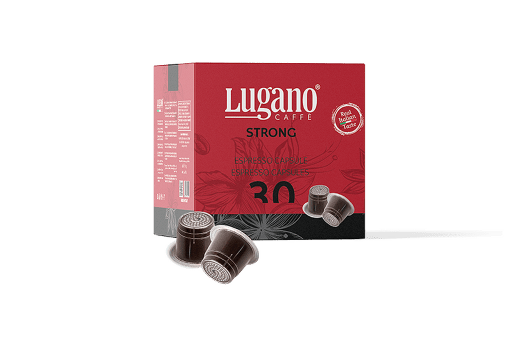 Lugano Caffé - Strong Compatible by Nespresso - 30 capsules