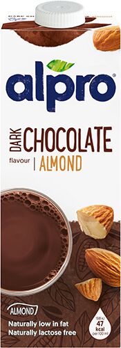 Alpro - Almond Dark Chocolate Milk Original - 1L