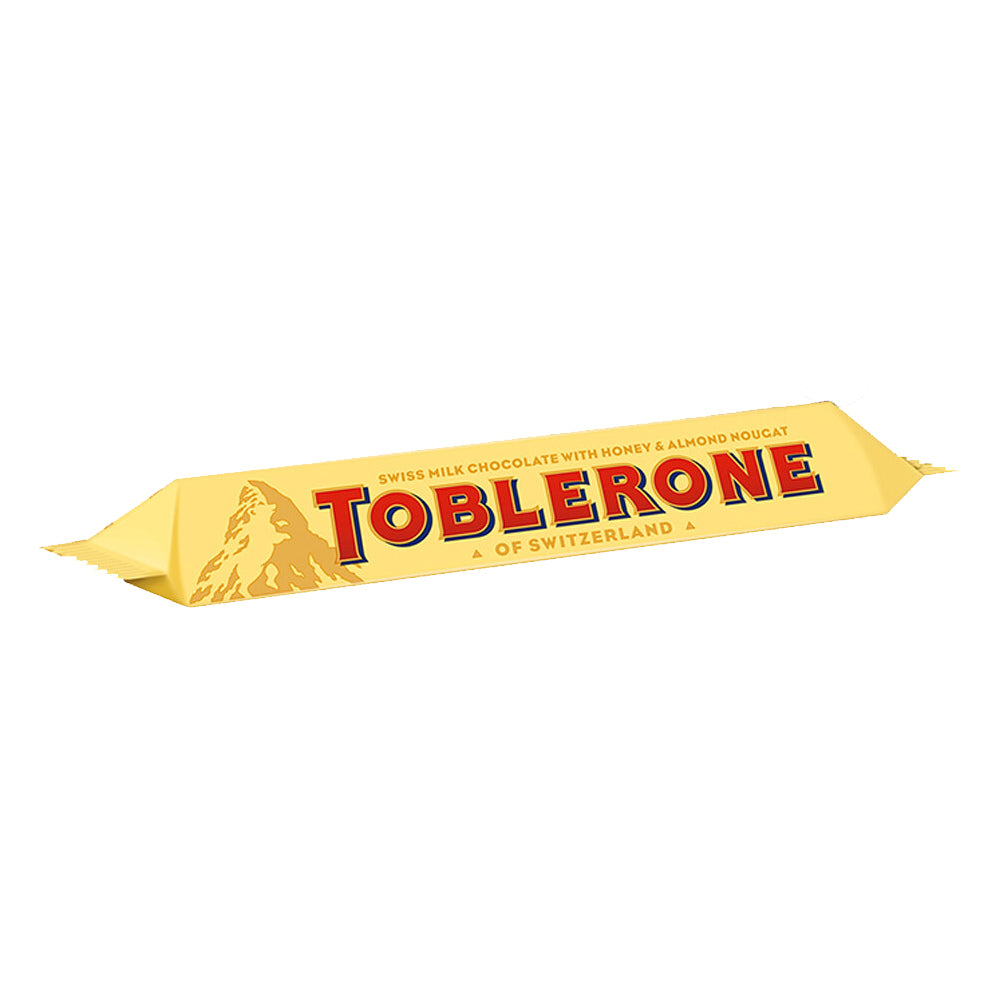 Toblerone - Milk Chocolate Honey And Almond Nougat - 50g