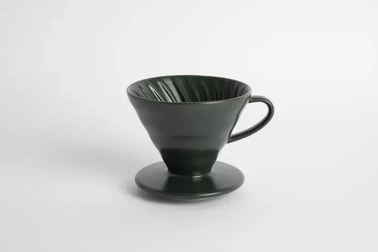 V60 porcelain Coffee Dripper 02 - black