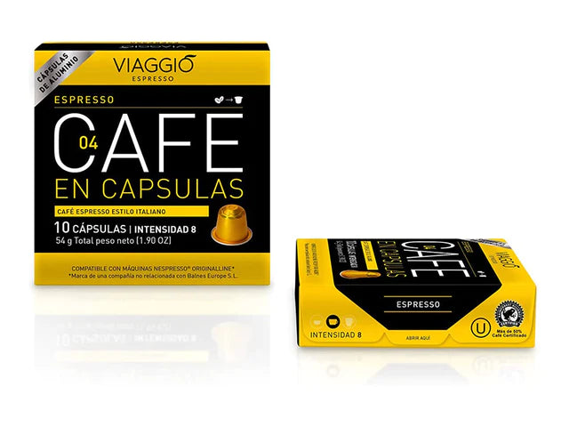 Viaggio - Espresso Compatible By Nespresso - 10 Capsules