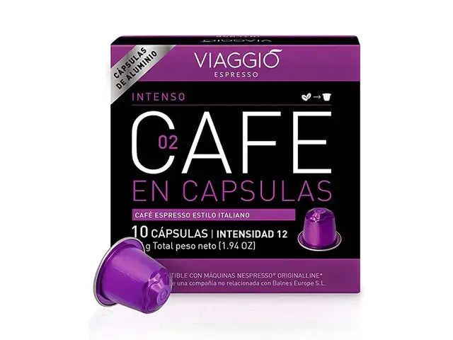 Viaggio - Intenso Compatible By Nespresso - 10 Capsules